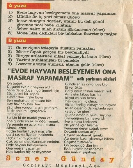 evde hayvan besleyemem ona masraf yapamam